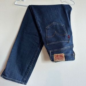Levi’s Dark Wash Skinny Jeans